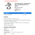 thumbnail image 2 of Thermostat Housing - Compatible with 1985 - 1989 Merkur XR4Ti 2.3L 4-Cylinder 1986 1987 1988, 2 of 2
