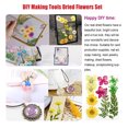 thumbnail image 3 of Dried Flowers Set DIY Tools Photography Set Real Flower Decal Handicraft Filling Pressed Specimen Label for Craft Necklace Mixed Color, 3 of 6