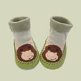 thumbnail image 3 of Pack de 3 calcetines para bebé, zapatillas antideslizantes con forro, zapatos de cabaña para primeros pasos de invierno, 3 of 5