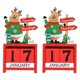 thumbnail image 5 of Christmas Countdown Calendar Christmas Advent Calendar 2Pcs Calendar Ornaments For Holidays Christmas Decorations ANGGREK Arte y Manualidades, 5 of 8