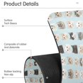 thumbnail image 4 of Yayeee Faucet Mat for Kitchen Sink 14.7" Diatomite Long Splash Guard Pad, Cute Cat Faces, 2 Pack, 4 of 7