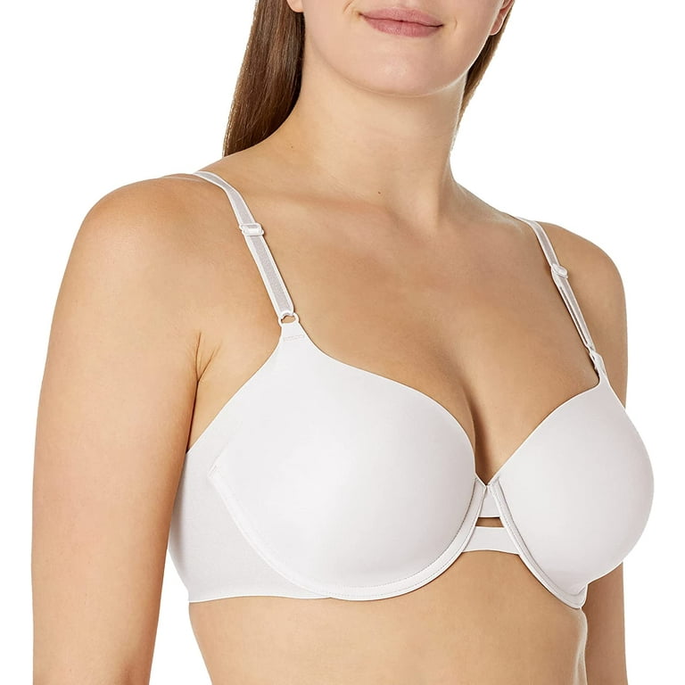 Warner's Women's Plus Size Simply Perfect Underarm-Smoothing Comfort  Underwire Lightly Lined T-Shirt Bra Ta4356 
