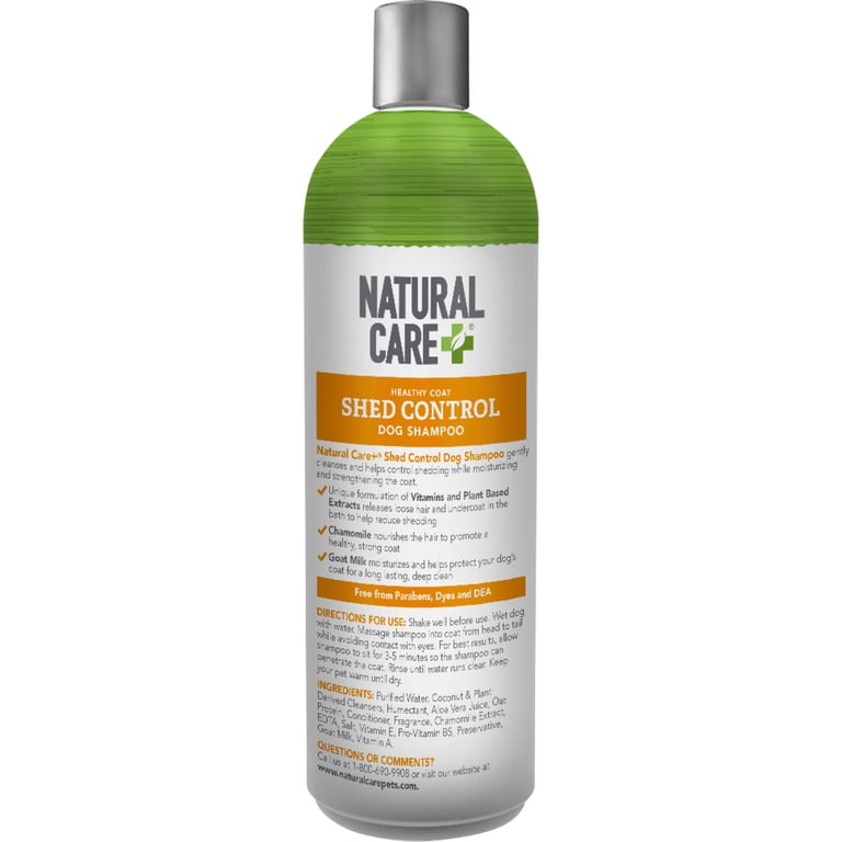 Natural Care Shed Control Shampoo for Dogs, 20oz photo 2
