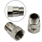 2Pcs M18x1.5mm Threaded O2 Oxygen Sensors Fitting Adapter