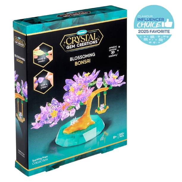 200★特選得々セット★氷のような質感【ブラジル産♢天然水晶結晶ポイント】❤️ Crystal Gem Bonsai Kit - Silly keychains for ecommerce - Walmart