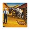 thumbnail image 1 of Cattle Ranch Oasis - Canvas, 1 of 10