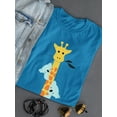 thumbnail image 3 of Image Conscious Koalas Climbing A Giraffe T-Shirt Women -Jay Fleck Designs, Female Large, 3 of 4