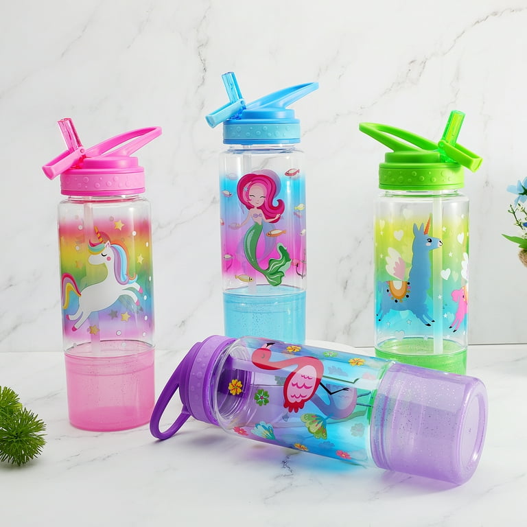 Home Tune Cute Water Bottle for Kids Girls Boys BPA Free & Sturdy