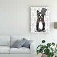 thumbnail image 3 of Trademark Fine Art 'Monsieur Bulldog' Canvas Art by Fab Funky, 3 of 3