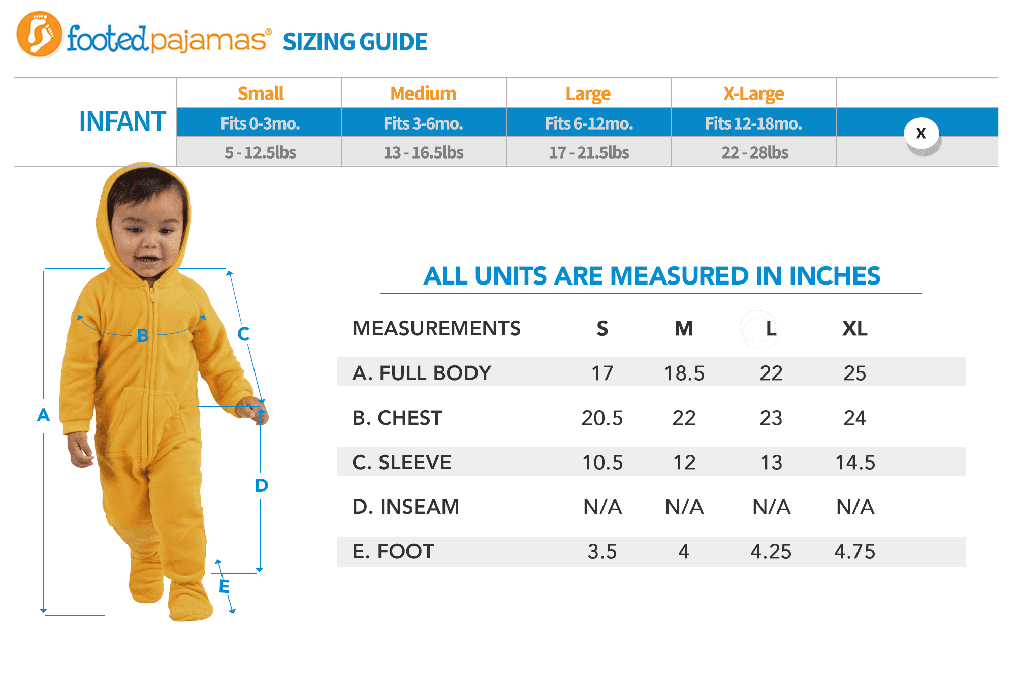 Joggies - Charcoal Gray Infant Footless Hoodie One Piece - Infant - Medium (Fits 3 - 6mos.)