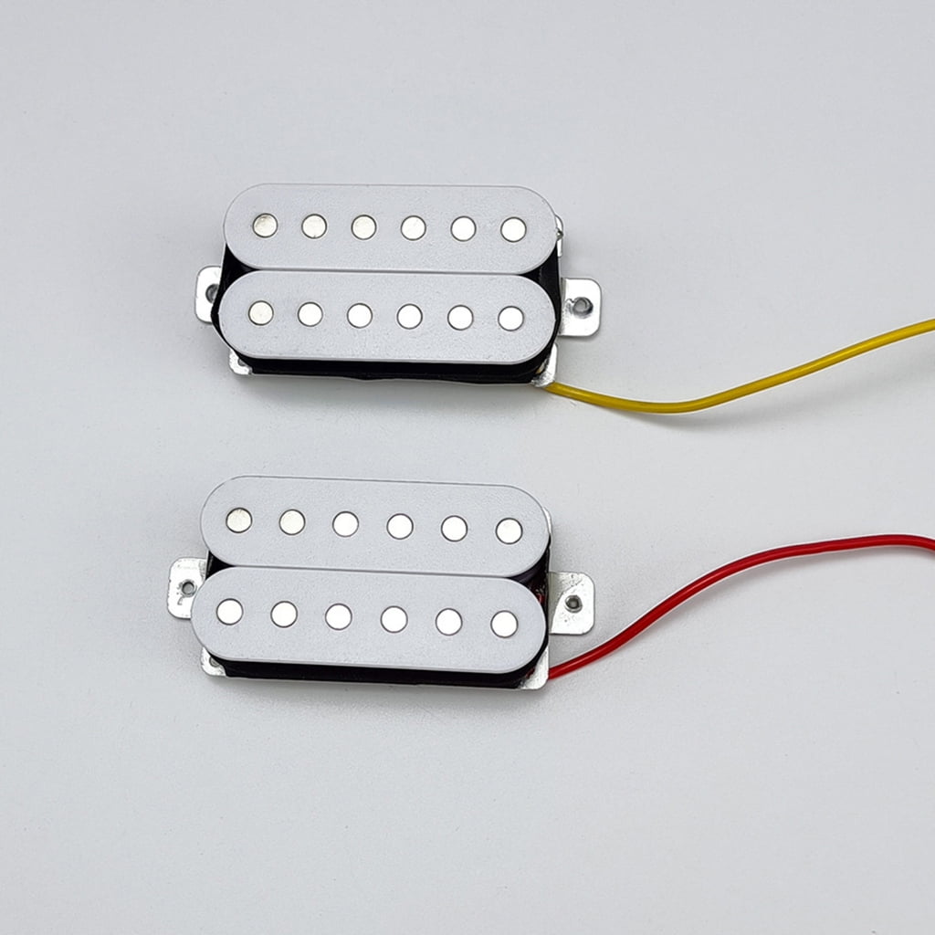 CIYISON Electric Guitar Pickup Kits HH Style Guitar Pickups Set with Prewired Harness