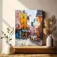 thumbnail image 6 of Parisian Street Cafe Canvas Print Wall Art for Living Room Dining Room Bedroom Kitchen Office Bar Hotel Decor, 6 of 8