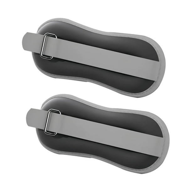 2 mancuernas con pesas para tobillos y brazos, ajustables y portátiles para entrenamiento para hombres y mujeres. negro 03 kg