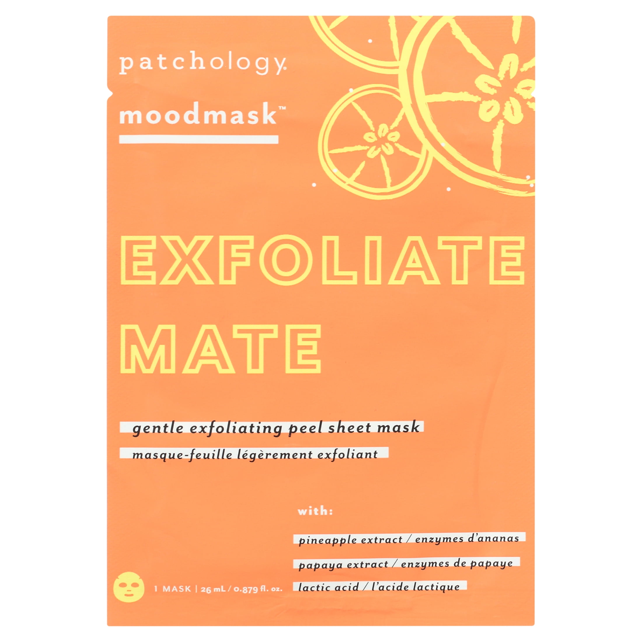 Patchology Moodmask Exfoliate Mate Sheet Mask