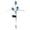 B, variante sur TIELUTT 1 Pce Lampe Solaire à Piquet de Sol en Forme de Fleur Facile à Utiliser Lampe de Lecture à Pince Couvre-Tête d'Arroseur Guirlande Lumineuse à Piles avec Minuterie Ampoules Intelligentes Compatibles Lumière Solaire Extérieure