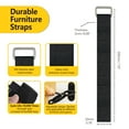 thumbnail image 5 of Furniture Anchors for Baby Proofing, 400lbs 6Packs Anti-Tip Furniture Straps Wall Anchors for Furniture Toddler Proofing Dresser Bookshelf Cabinet Mirror Safety, 5 of 7