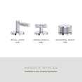 thumbnail image 3 of Rohl AM08D3IWPN Amahle 1.2 GPM Widespread Bathroom Faucet - Nickel, 3 of 7