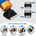 thumbnail image 2 of Carpet Trimmer with Shearing Guide,Low Noise Rug Trimmer,Carpet Carving Clippers for Sculpting Tufting US Plug, 2 of 6