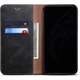 thumbnail image 2 of Wallet Case for Samsung S21 FE, Folio Flip PU Leather Magnetic Buckle Slim Back Cover Built-in Card Holder Slot and Stand for Samsung Galaxy S21 Fan Edition (Black), 2 of 7