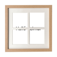 thumbnail image 1 of Hello World Icelandic Art Deco Fashion Frame Wall Tabletop Display 4 Openings Picture, 1 of 3