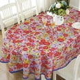 thumbnail image 1 of Modern Oval Tablecloth for Oval Table Waterproof Table Cloths for Dining Room Indoor Outdoor Home Decorative Table Cloth-60x84in, 1 of 5