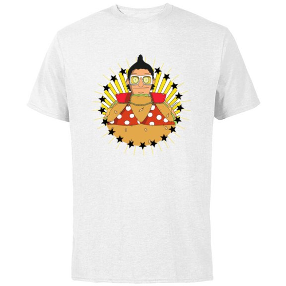 The Bob’s Burgers Movie Gene Belcher - Short Sleeve Cotton T-Shirt for Adults - Customized-White