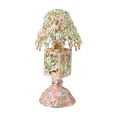 thumbnail image 4 of guohui Enamel Jewelry Box Centerpiece Necklace Rings Trinket Storage Box Decoration pink, 4 of 9