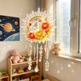 thumbnail image 6 of Clearance! Suncatcher Window Hanging Ornament Floral Butterfly Acrylic Wind Chime with Crystal Pendant for Home Bedroom Living Room Window Garden Boho Wall Art Decor, 6 of 7