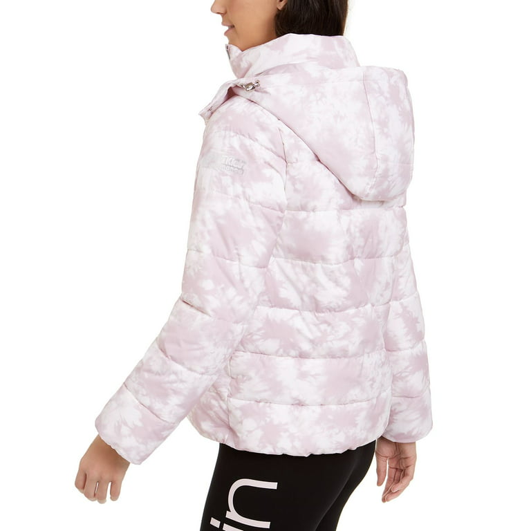 Calvin Klein Performance Womens Winter Parka Puffer Jacket Pink XL