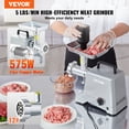 thumbnail image 2 of VEVOR Commercial Electric Meat Grinder 5 Lb/Min Capacity 575W Sausage Stuffer Kitchen, 2 of 9