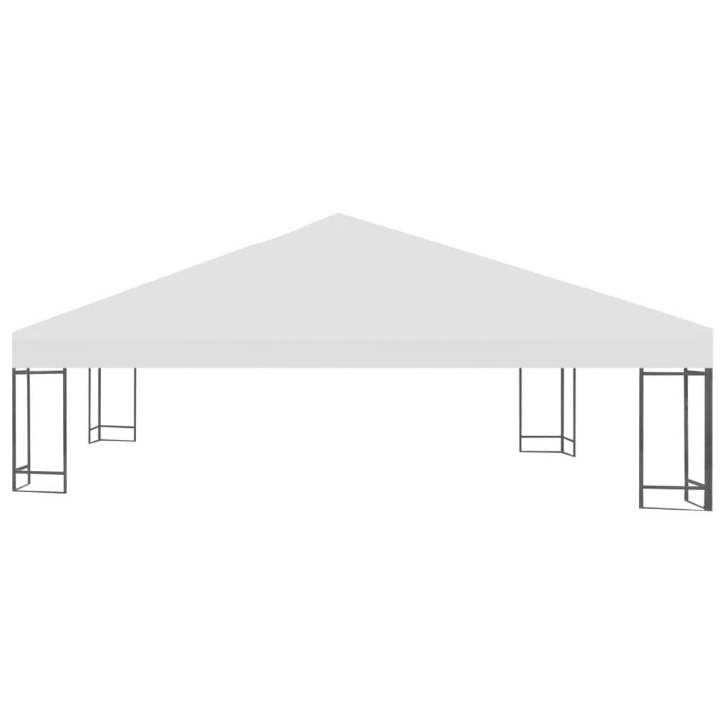 118.1"x118.1" Gazebo Canopy Replacement, Sunshade Tent Oxford Cover for Patio Garden, White 118.1"x118.1" Gazebo Canopy Replacement, Sunshade Tent Oxford Cover for Patio Garden, White