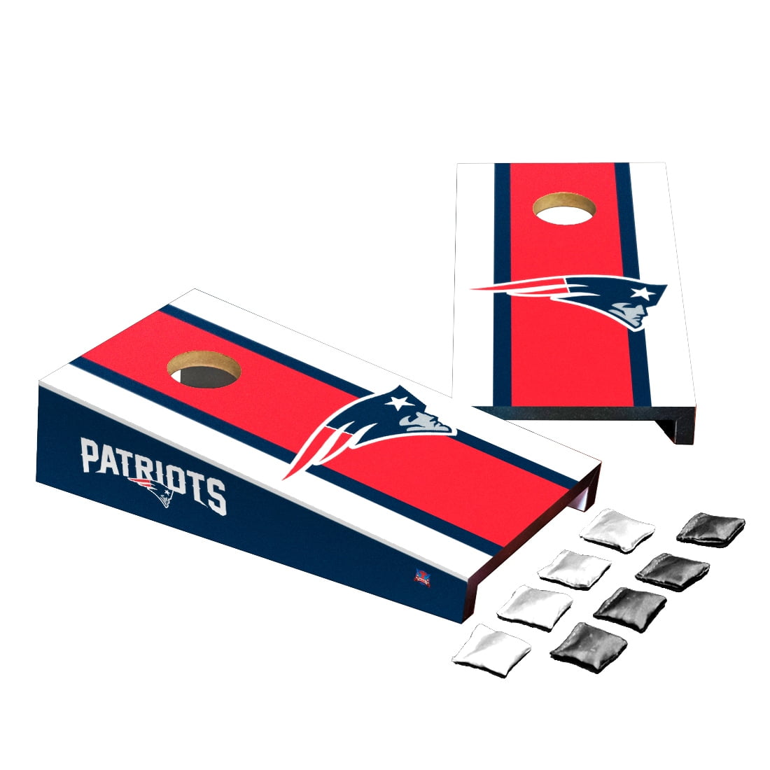 New England Patriots Embroidered cornhole bags..homemade
