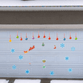 thumbnail image 1 of CT103-107 Pegatina de puerta de garaje para festival navideño, pegatina de succión magnética para fiesta, pegatina de refrigerador, pegatina de pared de PVC para decoración, 1 of 5