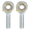 thumbnail image 1 of Unique Bargains 2 Pack POS10 Roulement d'Extrémité de Tige Sphérique 10mm Alésage Joint Auto-Lubrifié Roulement M10x1.5 Main Gauche Filetage Mâle, 1 of 6