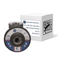 thumbnail image 1 of Discos de solapa Benchmark Abrasives Premium de alta densidad, grano 29 tipo 40, 1 of 6