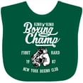 thumbnail image 3 of Inktastic Boxing Champ King of The Ring Boys or Girls Baby Bib, 3 of 4