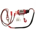thumbnail image 2 of 5 cabrestantes automáticos simulados con cable de acero y metal para coche RC 1/10 RC Crawler Axial TRX4 SCX10 90046 D90, 2 of 6