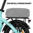thumbnail image 3 of Bodywel T16Pro Rear Shelf, Rear Rack, Black, 3 of 4