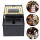 thumbnail image 3 of Juego de mesa Póker Naipes Barajador de Póker Automático Eléctrico Barajador Robot de Casino Negro, 3 of 8