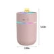 thumbnail image 3 of Campana Para Cocina Portable Desk Humidifier, Cool Mist Humidifier, Humidifier For Home Bedroom Office, Plants, Colorful Night Function, 3 of 8