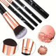 thumbnail image 5 of Nuevo juego de 10 brochas de maquillaje, base, rubor, polvos, sombras de ojos, Kabuki, juego completo de brochas de maquillaje suaves y esponjosas para mujer, 5 of 6