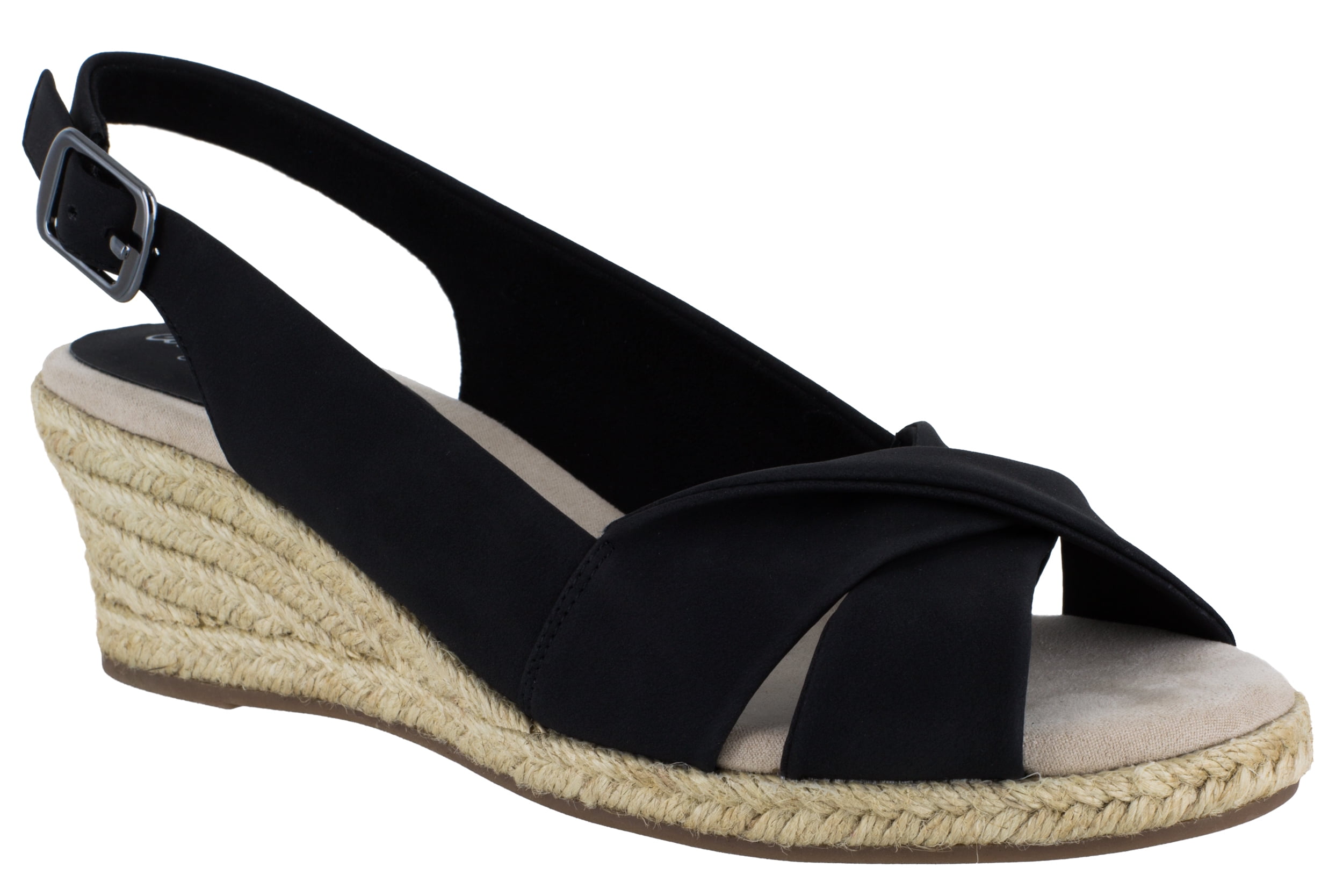 Easy Street Maureen Espadrille Slingback Sandals (Women) - Walmart.com