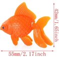 thumbnail image 3 of 10PCS Plastic Fish，Fake Goldfish, Artificial Floating Goldfish Ornament Realistic Moving for Aquarium Fish Tank Décor Party Decor Aquarium Fish Tank Fountain Bowl Decoration, 3 of 8