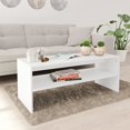 thumbnail image 2 of Mesa de Centro Casafoyer 100x40x40 cm Chipboard Blanca, 2 of 5