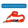 thumbnail image 4 of Strap McKesson Speed Clip para tableros médicos, color naranja, 4 of 5