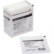 Dermacea - Gauze Sponge Dermacea - Cotton 12-Ply 3 X 3 Inch Square Sterile - 1200/Case