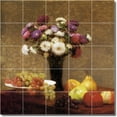 thumbnail image 1 of Ceramic Tile Mural-Henri Fantin-Latour Fruit Vegetables 9. 30" w x 30" h using (25) 6 x 6 ceramic tiles, 1 of 3