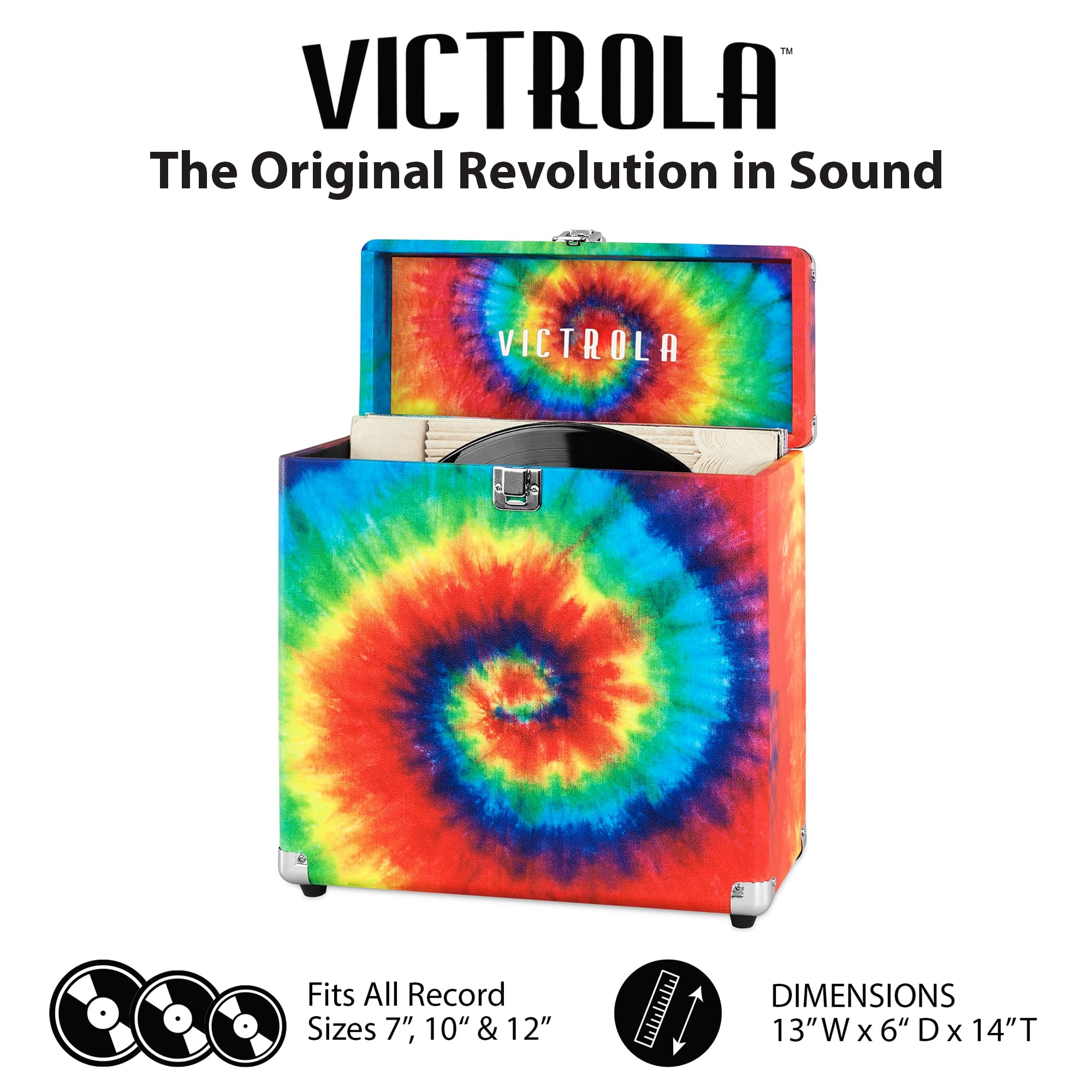Victrola Collector Vinyl Record Storage Case - Walmart.com
