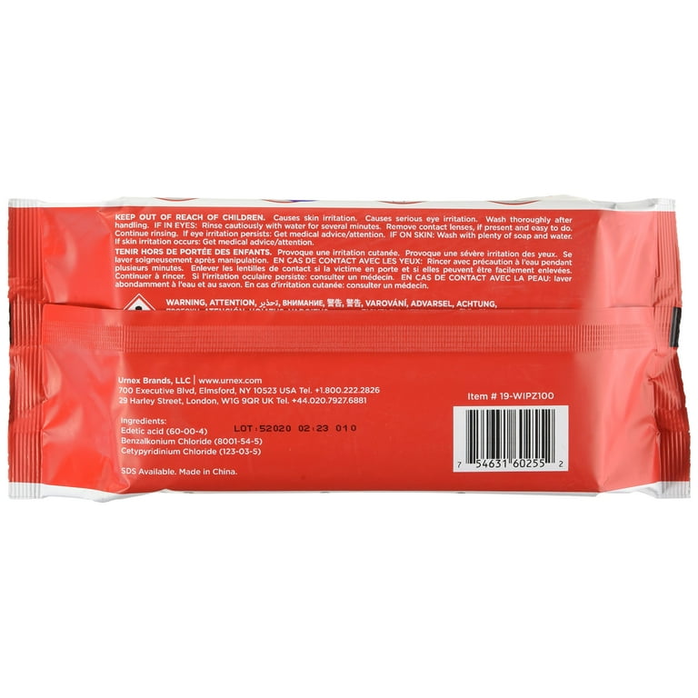 Cafe Wipz Coffee Equipment Cleaning Wipes, Fragrance-Free, 100 Wipes/Bag, 12 Bags/Carton Cafe Wipz Coffee Equipment Cleaning Wipes, Fragrance-Free, 100 Wipes/Bag, 12 Bags/Carton