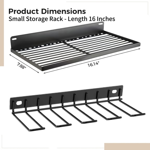 Wall-mounted Power Tool Organizer, Garage Tool Rack And Drilling Racks